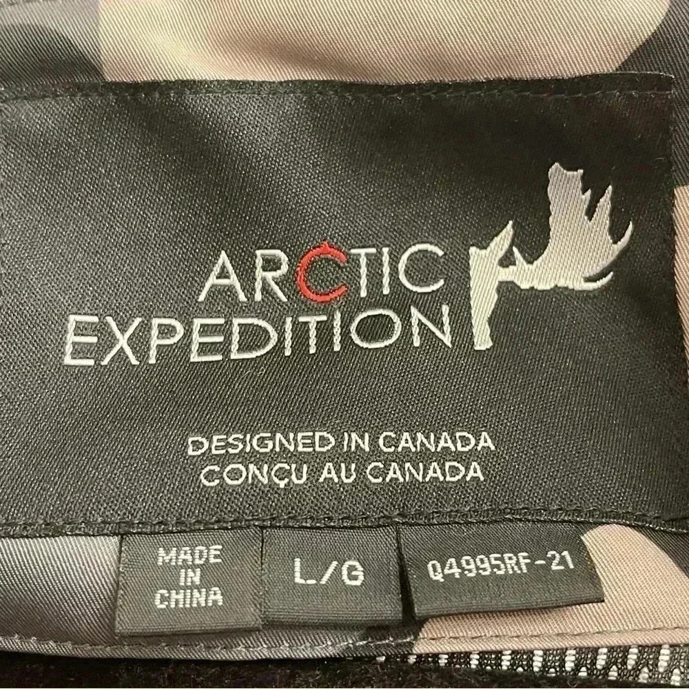 Arctic Expedition | Quilted Zip Down Coat With Detachable Faux Fur Hood Trim - Picture 11 of 15